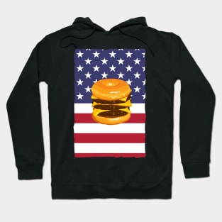 Violently American Cheeseburger Hoodie